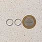 Aros Argolla Lisa 12mm Plata Ley 925   - Miniatura 3