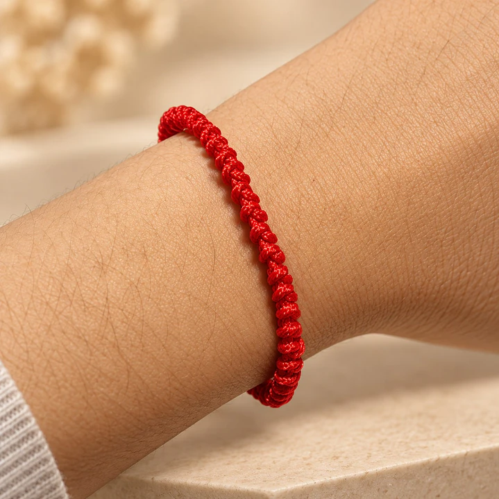 Pulsera Hilo Rojo Amuleto de la Suerte  2