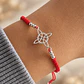 Pulsera Hilo Rojo Nudo de Bruja Ajustable Plata 925  - Miniatura 1