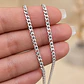 Cadena Grumet 2.4mm 60cm Plata 925 Unisex - Miniatura 4