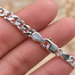 Pulsera Hombre en Plata 925 3mm Estilo Grumet  - Miniatura 3