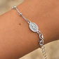 Pulsera Virgen María Cruz Plata 925 - Miniatura 3