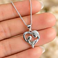 Collar Mamá e Hija Plata 925 con Tarjeta Emotiva | Regalo para Hija | Edición Limitada - Miniatura 4