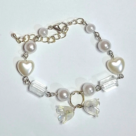 Pulsera Blanca "Bouquet Bliss"