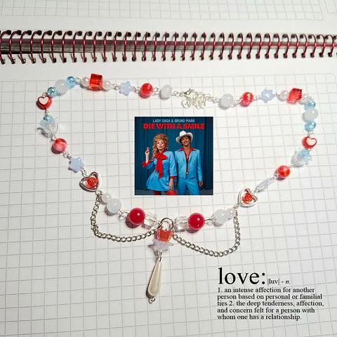 Collar "Die With A Smile"