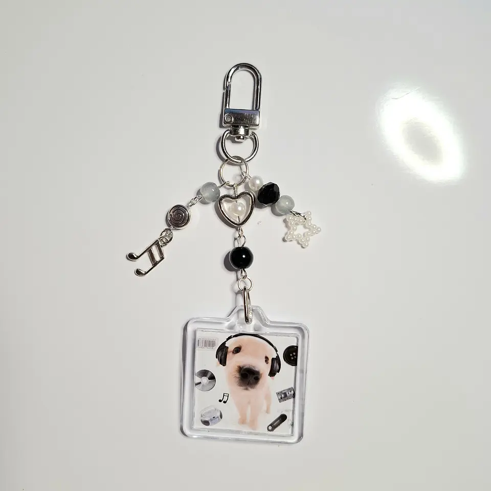 Llavero Perrito Audifonos 1
