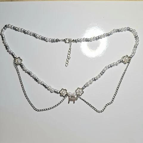 Collar "Silver Kitty"