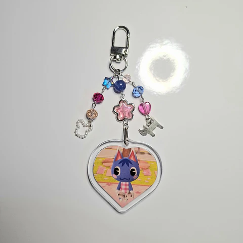 Llavero "Rosie Animal Crossing"