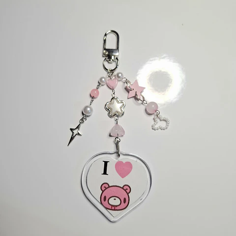 Llavero "I Love Gloomy Bear"