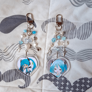 Llaveros Hatsune Miku