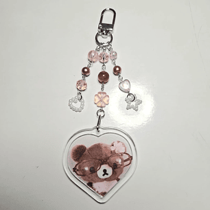 Llavero Rilakkuma lentes