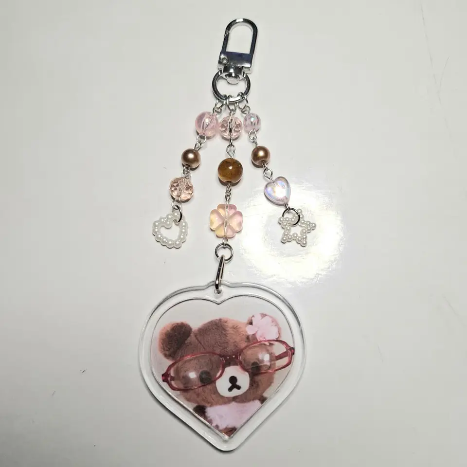 Llavero Rilakkuma lentes 1