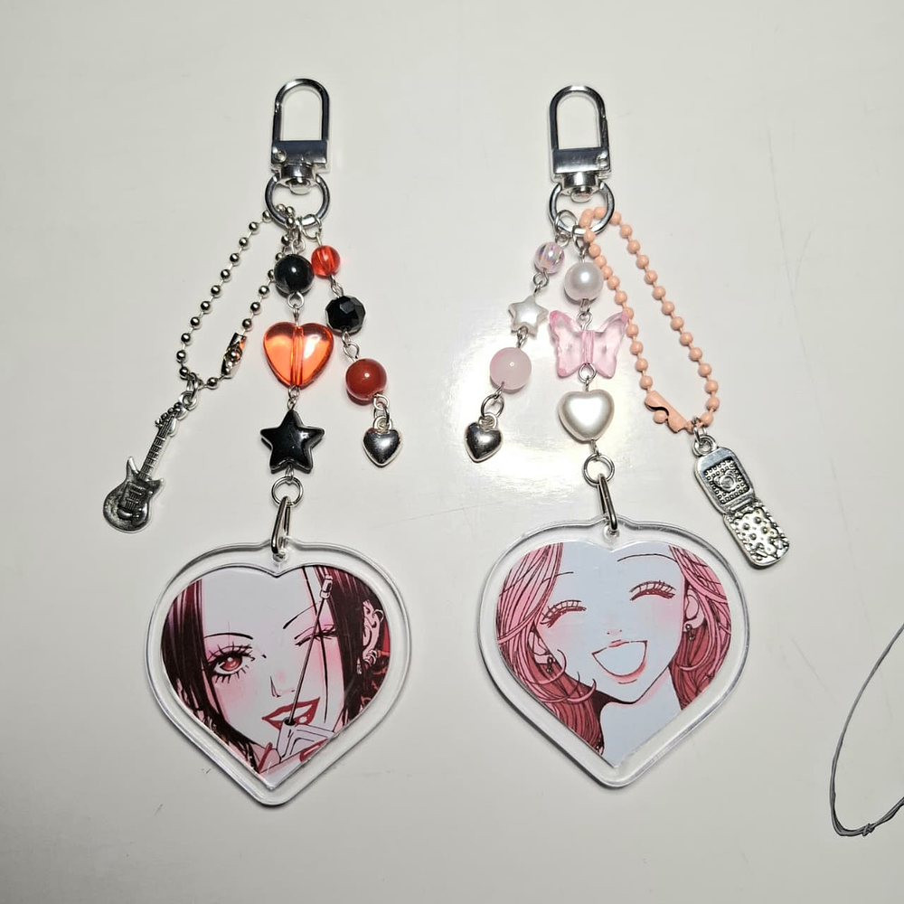 Llaveros Compartidos Nana y Hachi