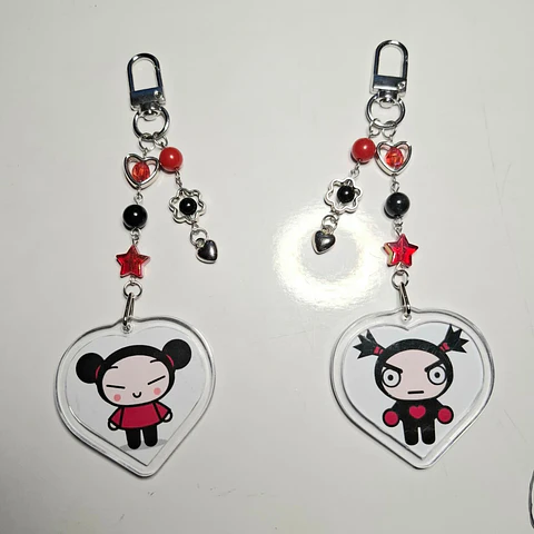 Llaveros Compartidos Pucca y Garu