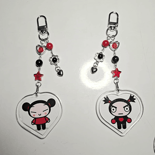 Llaveros Compartidos Pucca y Garu