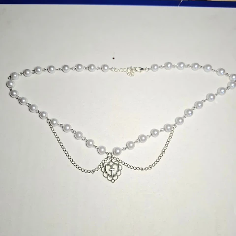 Collar "Crossed Heart"