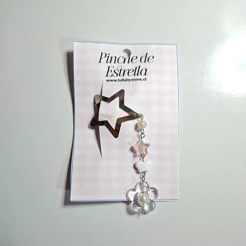 Pinche de Estrella "Pearl Bloom"