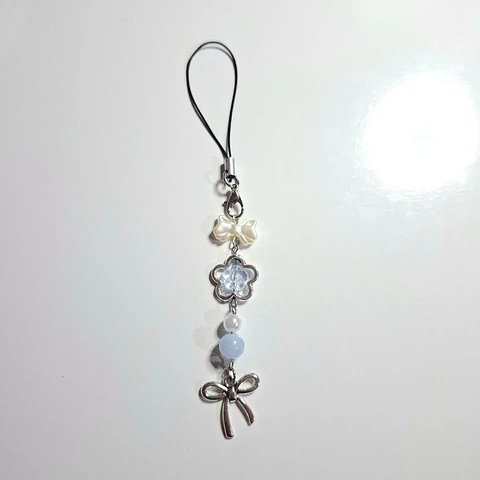 Phone Charm "Blue Whisper"