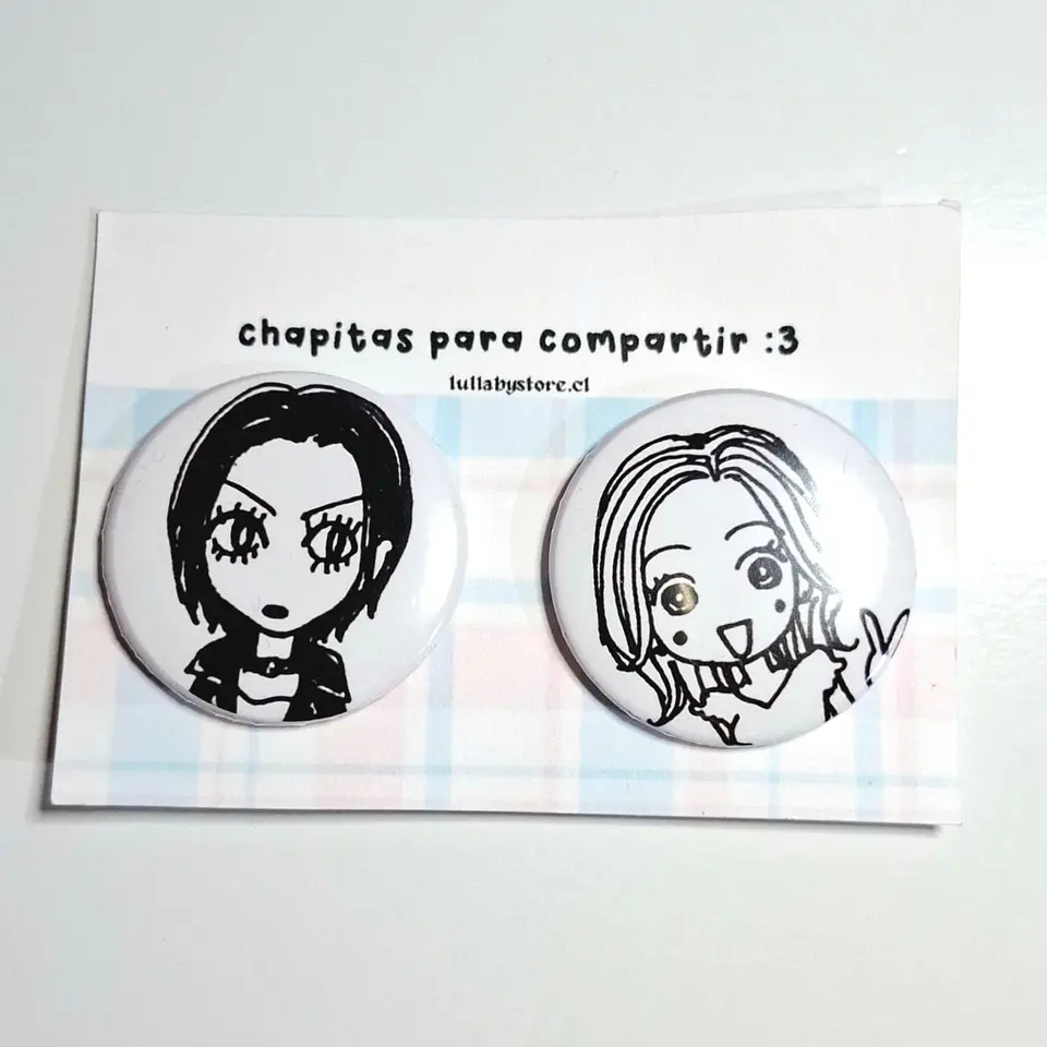 Set de Chapitas Nanas 1