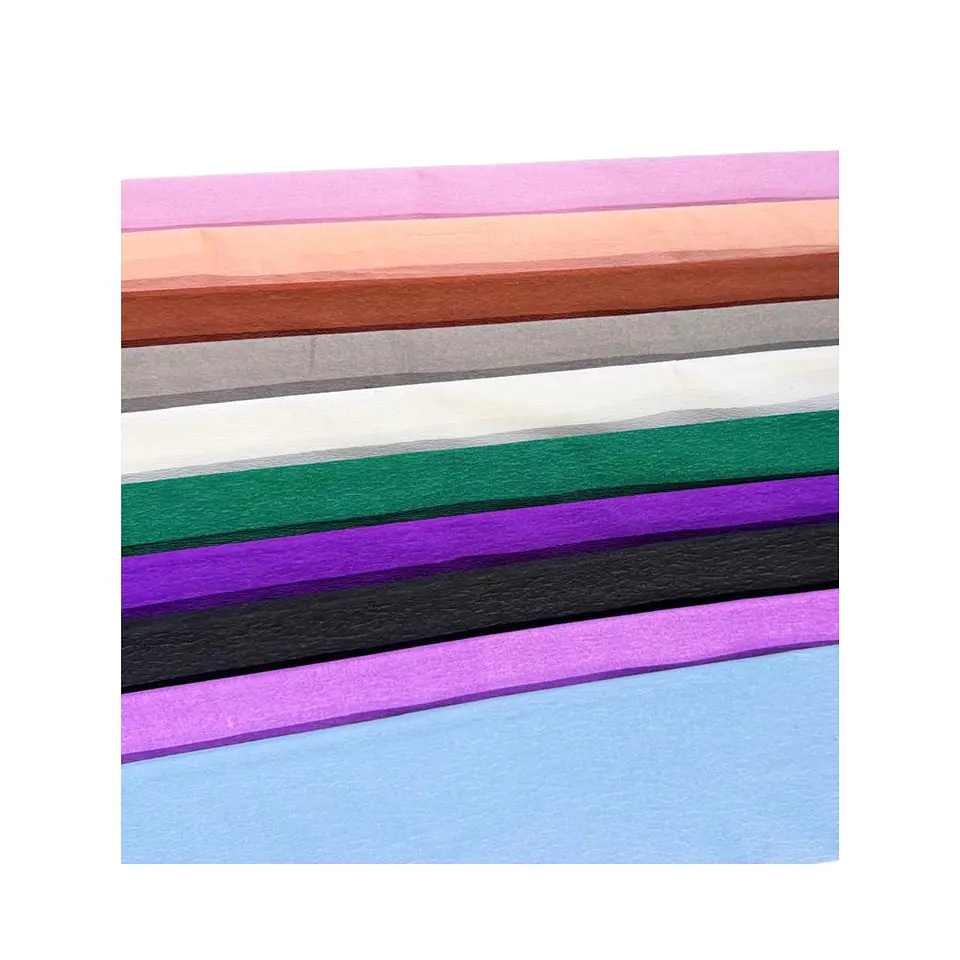 Papel Crepe 10 Pliegos De 50x200 Cm Art & Craft 3