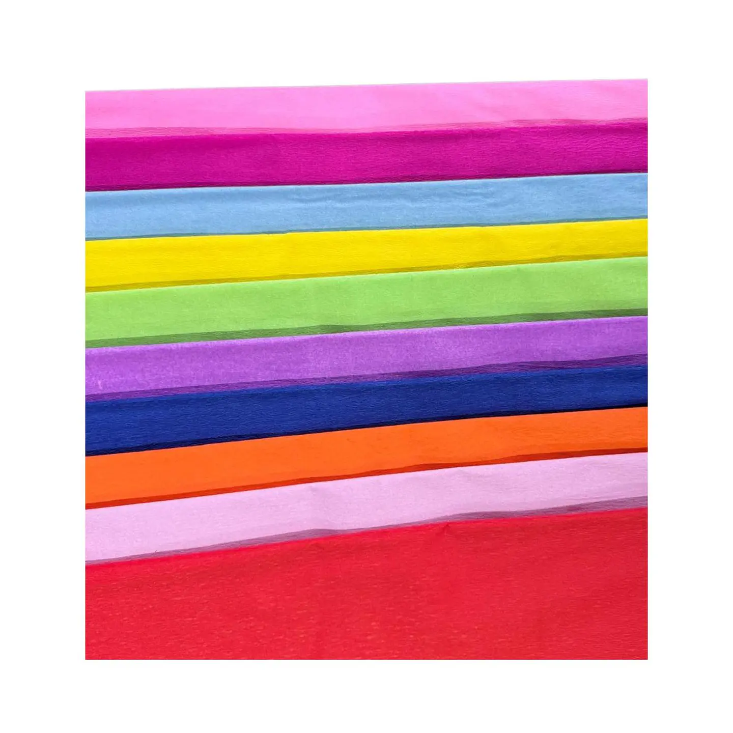 Papel Crepe 10 Pliegos De 50x200 Cm Art & Craft 5