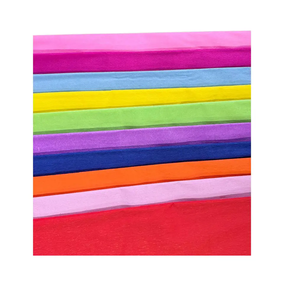 Papel Crepe 10 Pliegos De 50x200 Cm Art & Craft 5