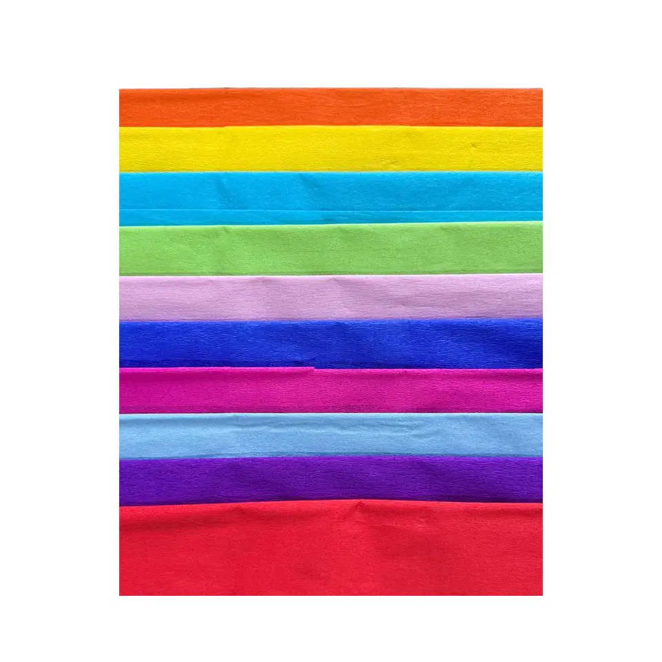 Papel Crepe 10 Pliegos De 50x200 Cm Art & Craft 9