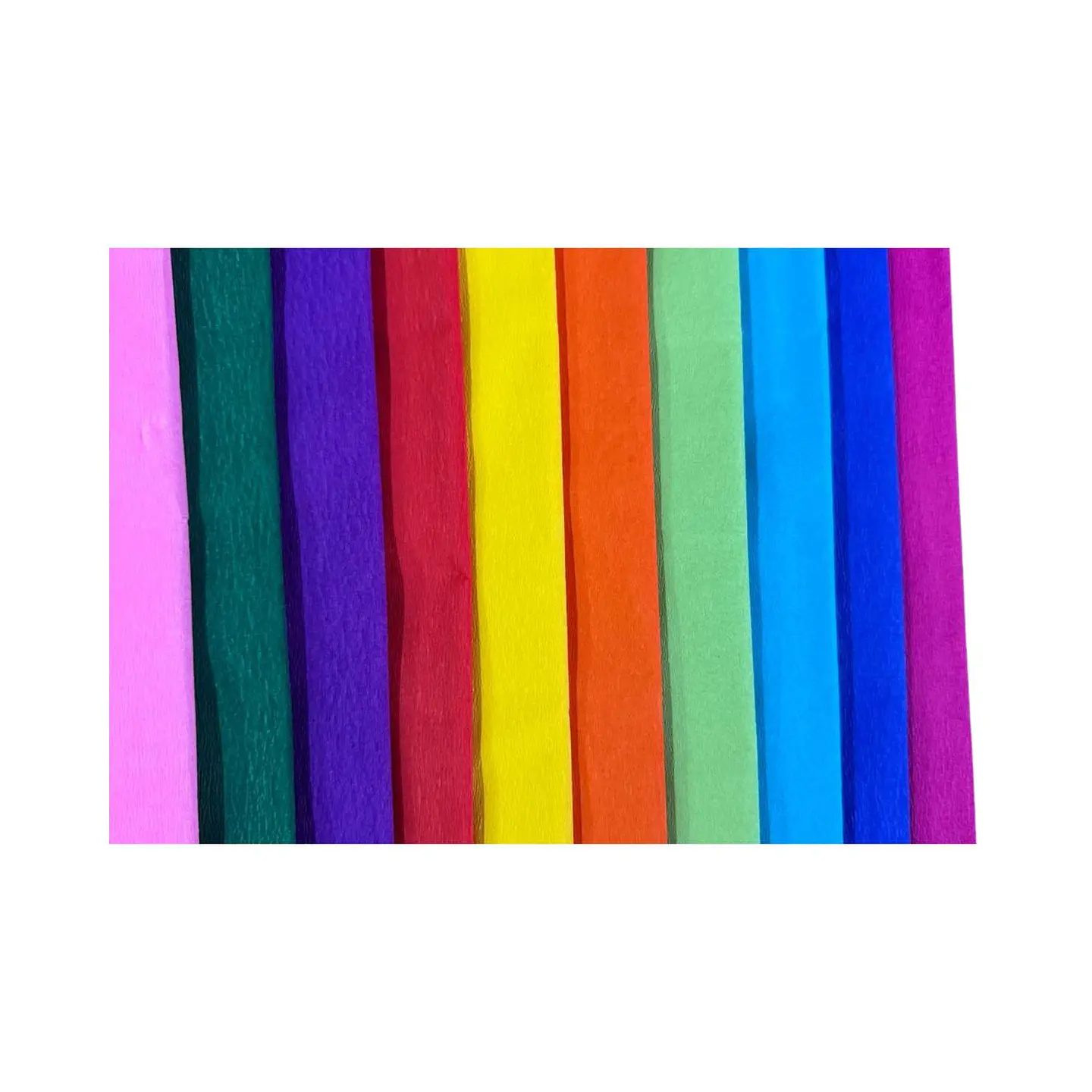 Papel Crepe 10 Pliegos De 50x200 Cm Art & Craft 11