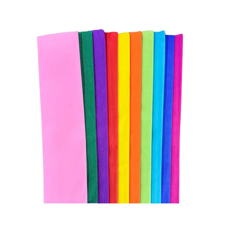 Papel Crepe 10 Pliegos De 50x200 Cm Art & Craft 13