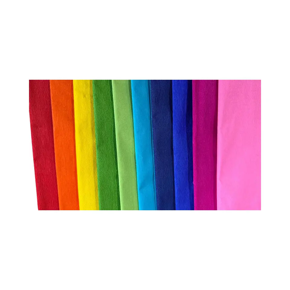 Papel Crepe 10 Pliegos De 50x200 Cm Art & Craft 16