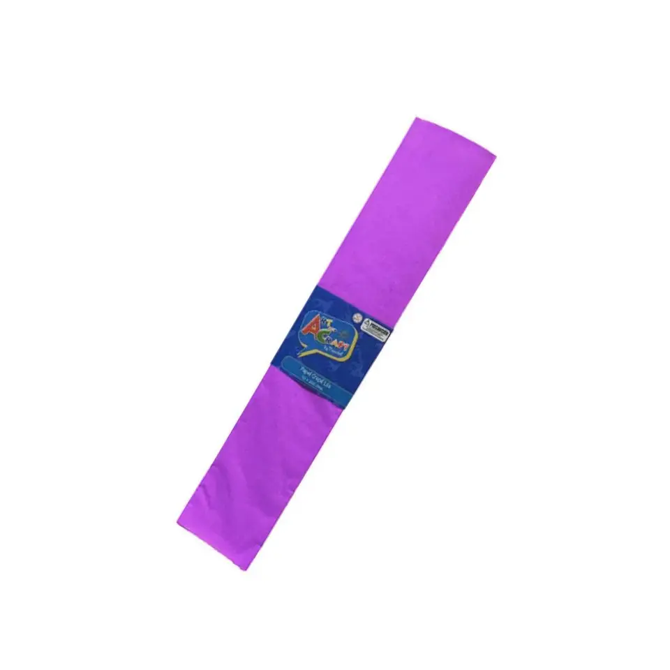 Papel Crepe 10 Pliegos De 50x200 Cm Art & Craft 20