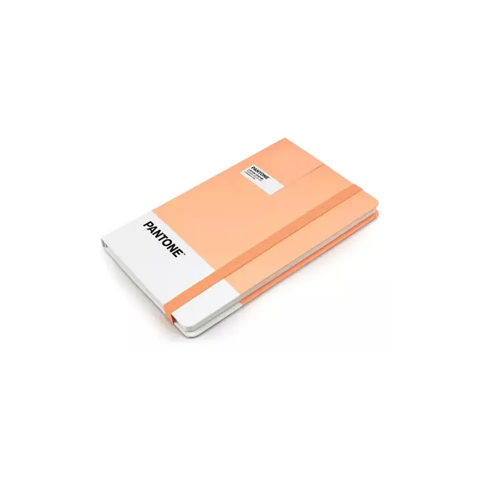 Libreta Grande 21x13cm Con Elastico. Pantone 2