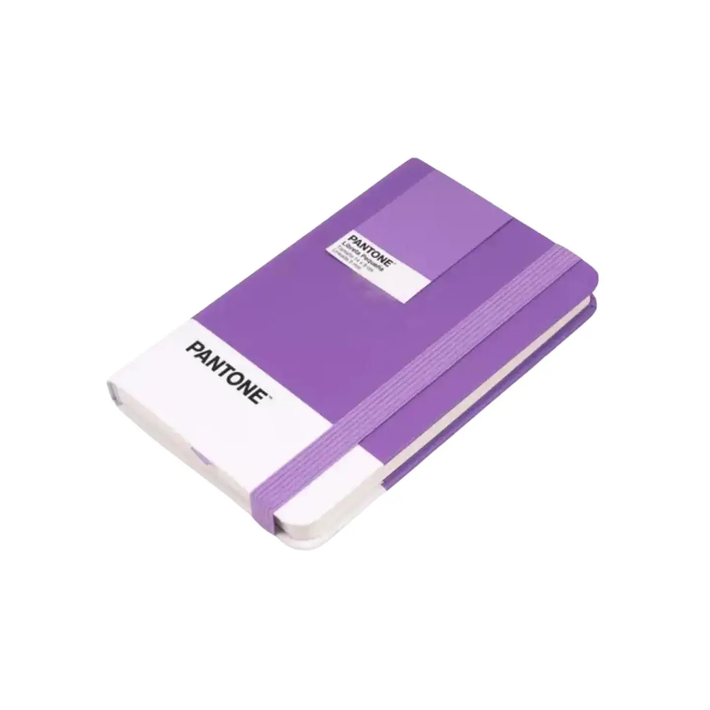 Libreta Pequeña 14x9cm Con Elastico. Pantone 12