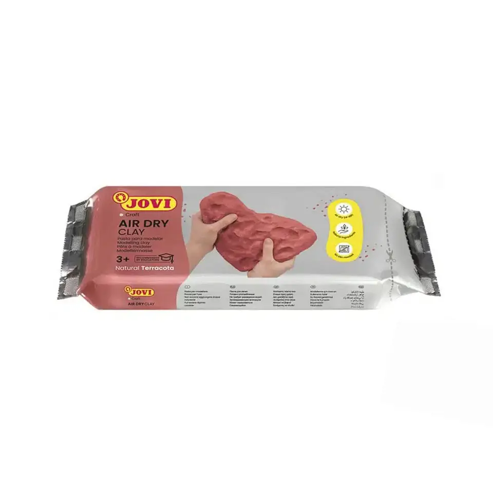 Pasta Para Modelar, Air Dry Clay 250gr. Jovi 12