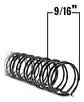 Anillo Metalico Doble Cero 3:1 14.3mm (9/16) 10 Unid. - Miniatura 4