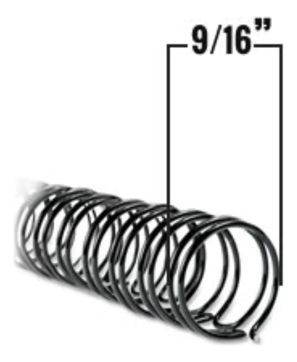 Anillo Metalico Doble Cero 3:1 14.3mm (9/16) 10 Unid. 4