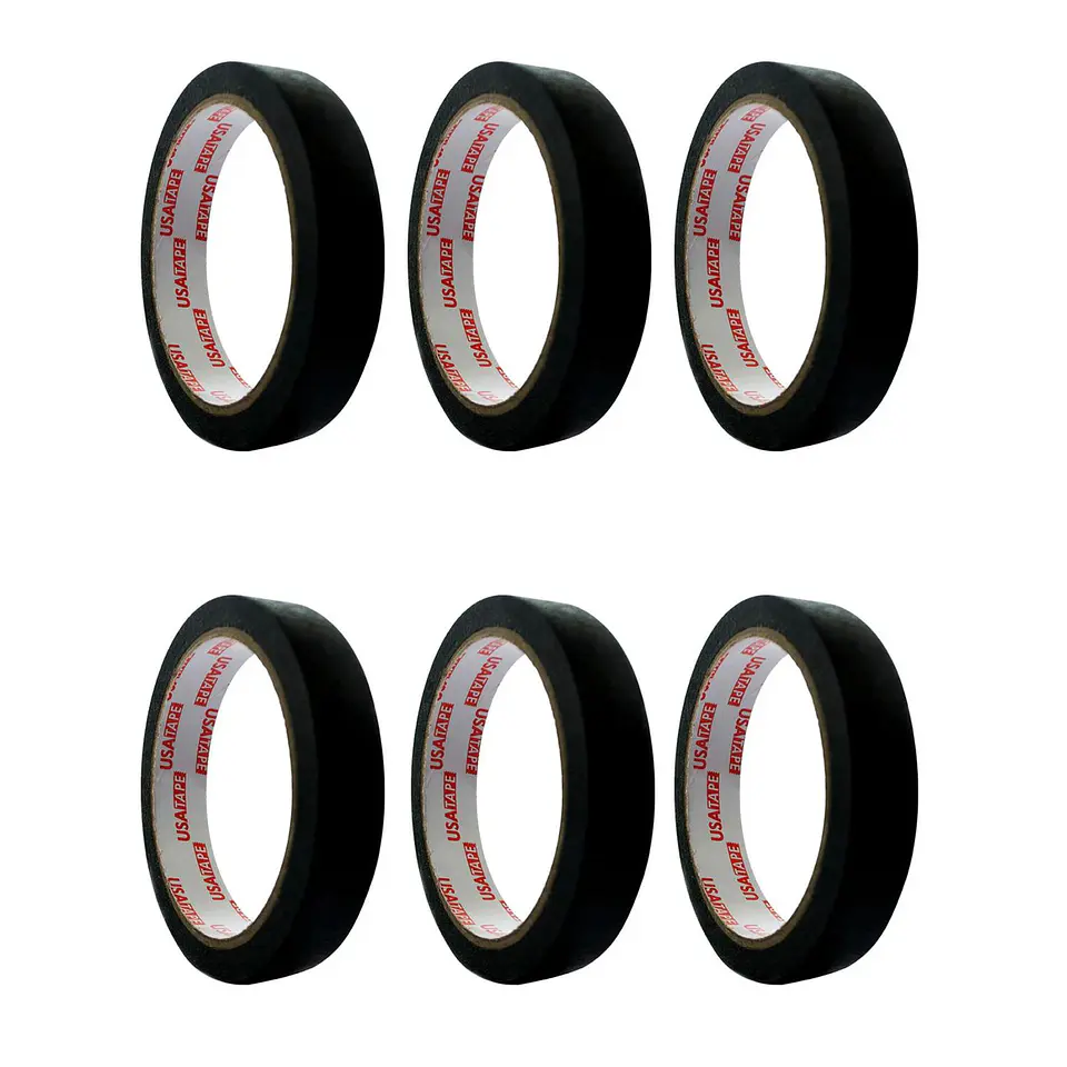 Cinta Enmascarar Masking Tape Color 18mmx20m 6 Unid 8