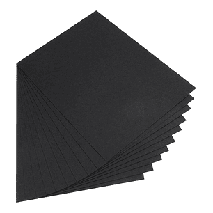 Papel Bond Negro A4 110grs 100 Hojas