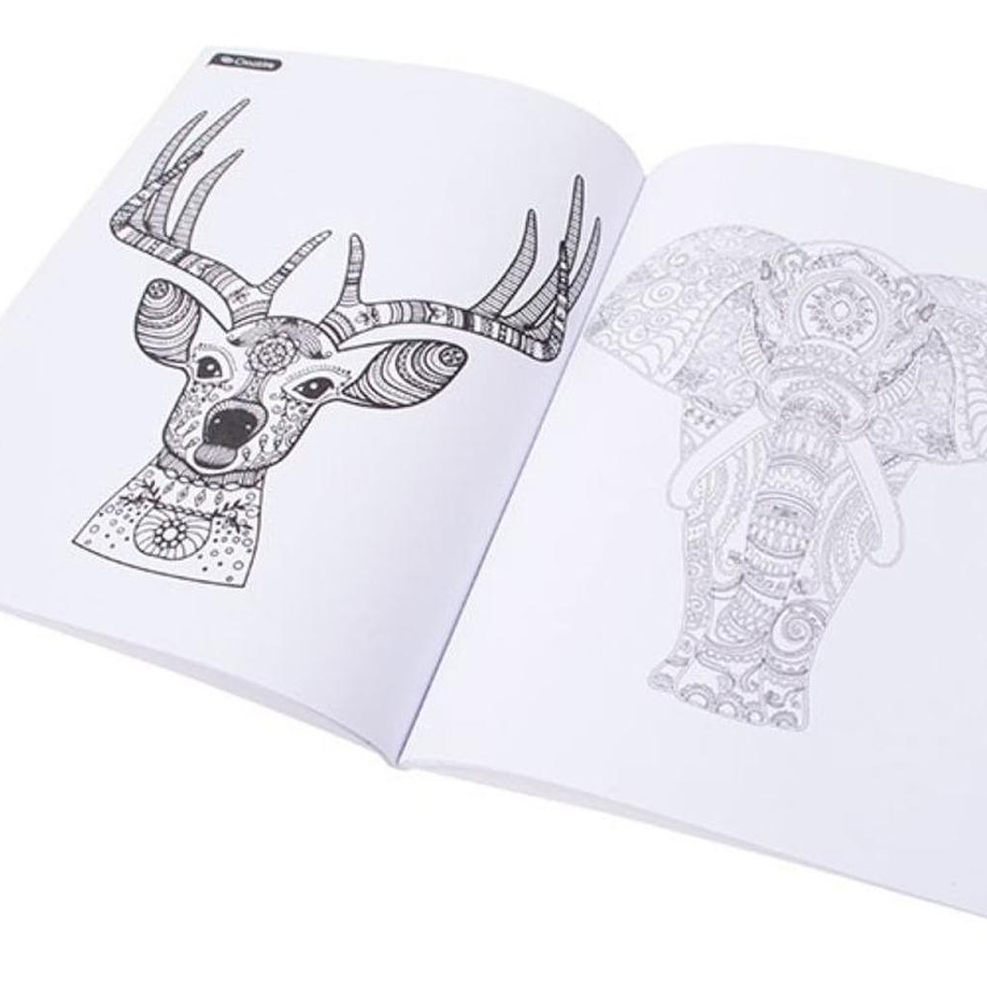 Fineliner Triangular 48 Unid + Libro Mandalas Para Colorear 3