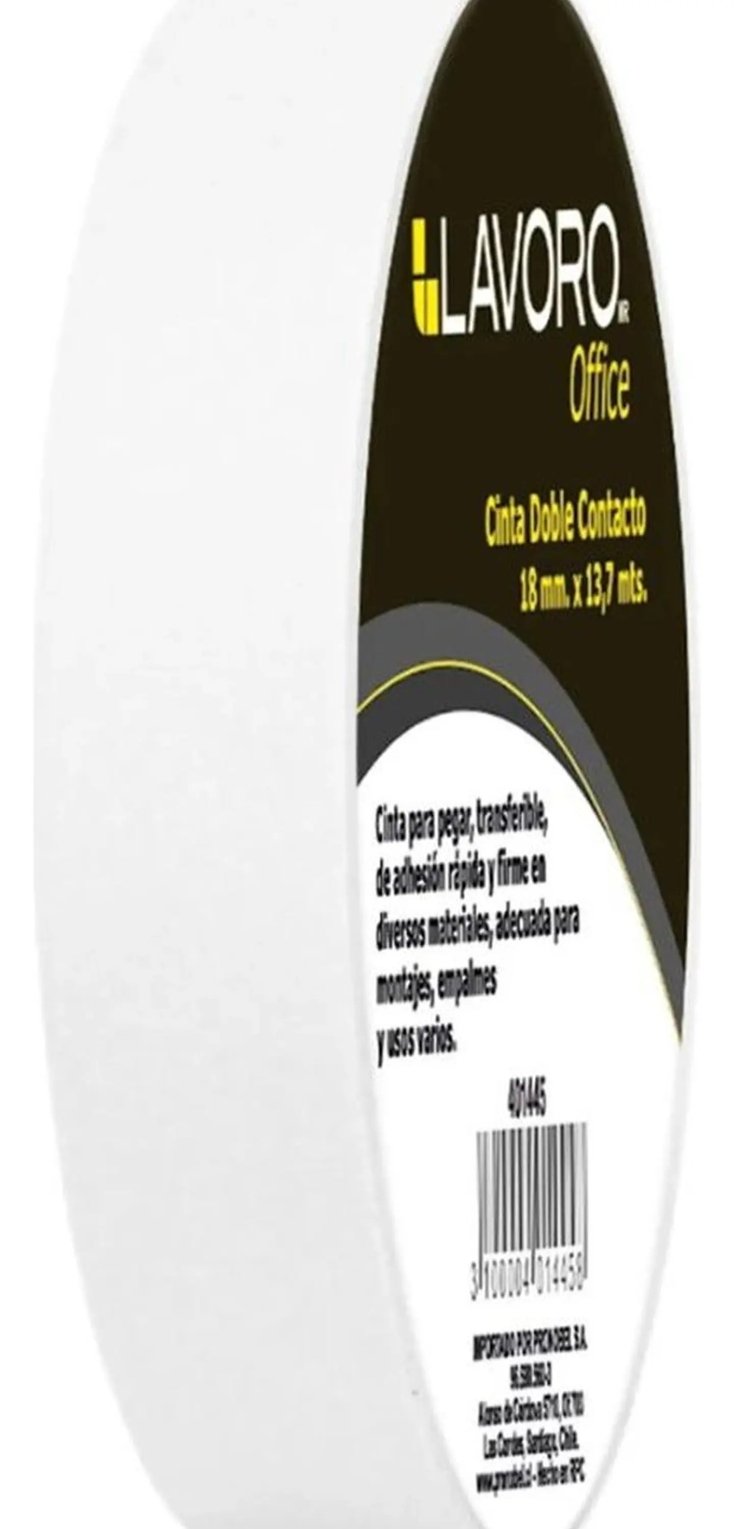Cinta De Fijar Doble Contacto, Transferible 18mm X 13,7 Mts. 2
