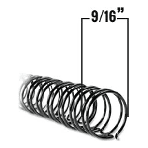 Anillo Metalico Doble Cero 3:1 14.3mm (9/16) 10 Unid.