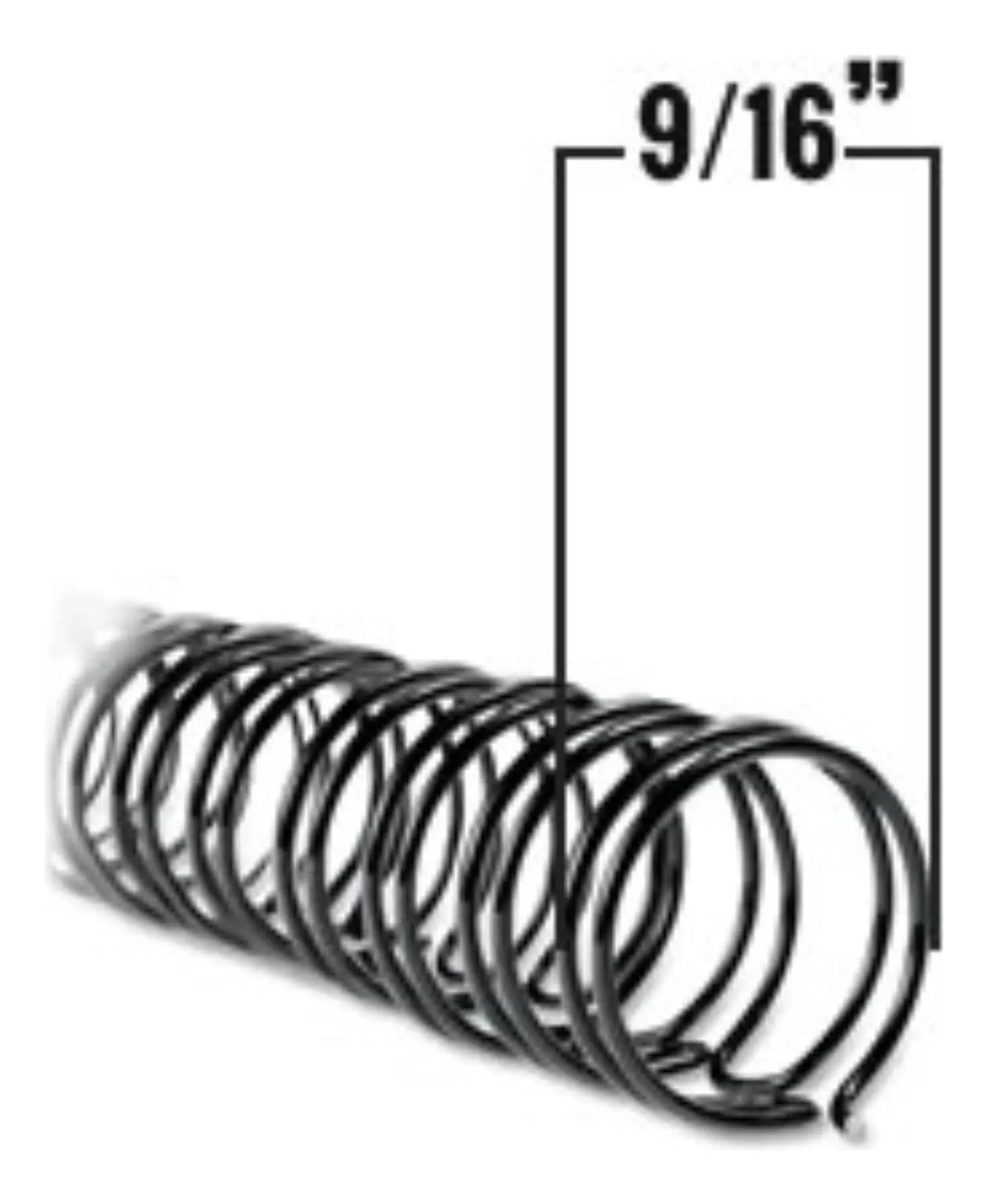 Anillo Metalico Doble Cero 3:1 14.3mm (9/16) 10 Unid. 1