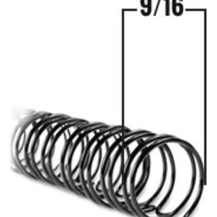 Anillo Metalico Doble Cero 3:1 14.3mm (9/16) 10 Unid. 1