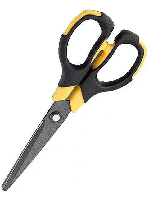 Tijera Antiadherente Multiuso 17cm, Mango Plastico