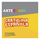 Estuche, Carpeta Artecolor Cartulina Española 10 Hojas Artel - Miniatura 2