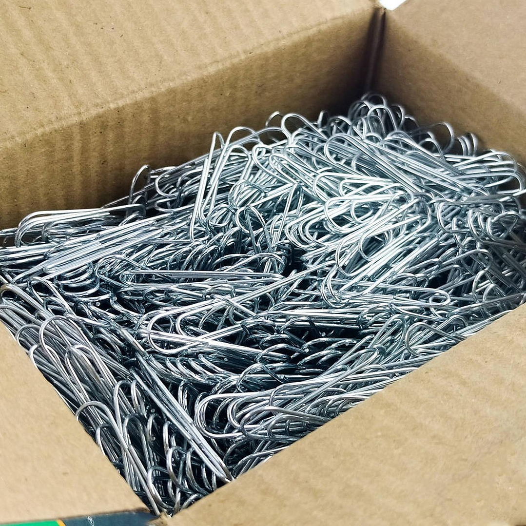 Caja Clips 33mm Punta Redonda 1 Kilo. Torre 3