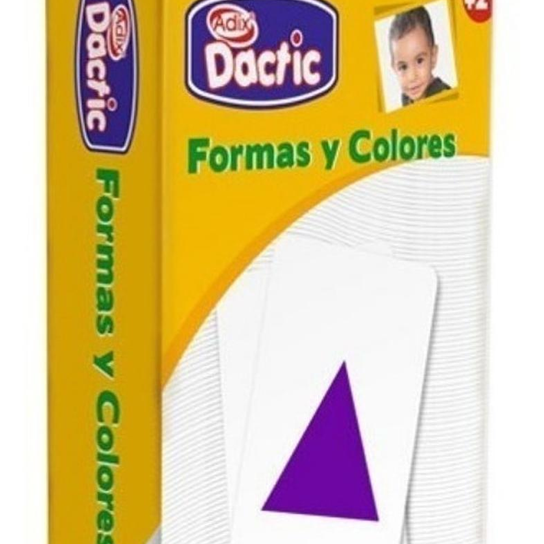 Láminas Didácticas, Flash Card Formas Y Colores. Dactic 1