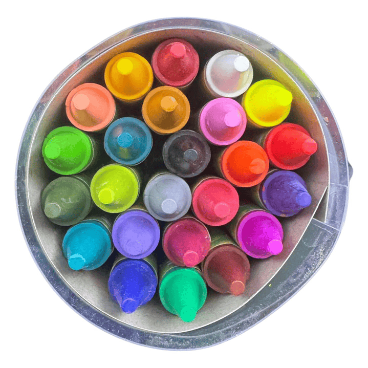 Maxi Crayones De Cera Pekes Jumbo 24 Colores. Torre 2