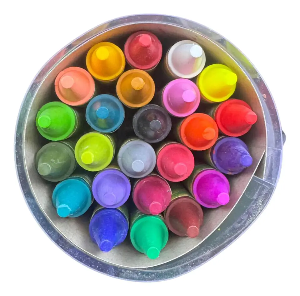 Maxi Crayones De Cera Pekes Jumbo 24 Colores. Torre 2