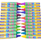 Maxi Crayones De Cera Pekes Jumbo 24 Colores. Torre - Miniatura 3